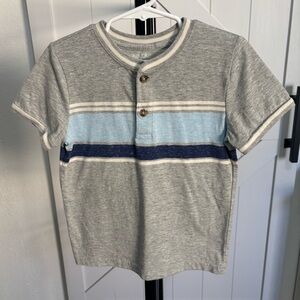 Okie Dokie Striped Kids Shirt